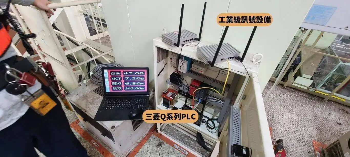 工業級無線訊號傳輸及PLC撰寫