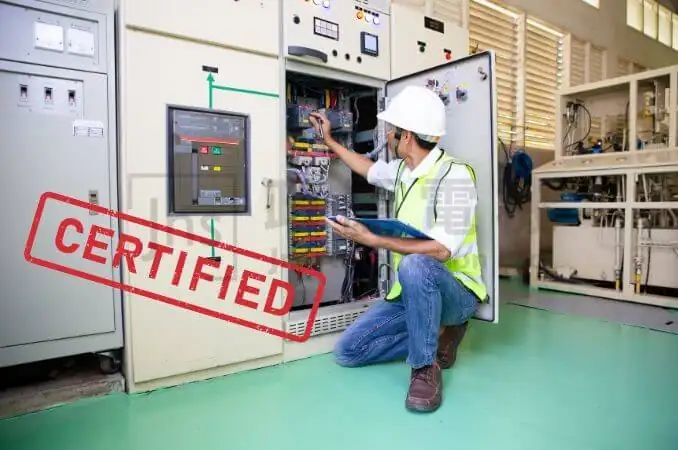 政順電機擁有專業的工安證照 政順電機擁有專業的工安證照