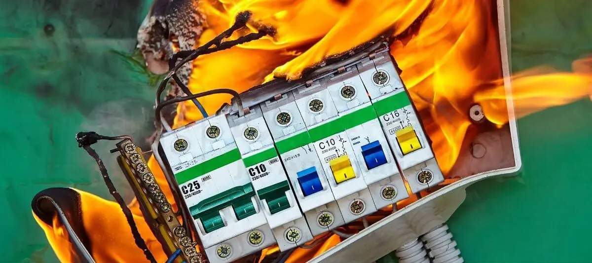 無熔絲斷路器走火