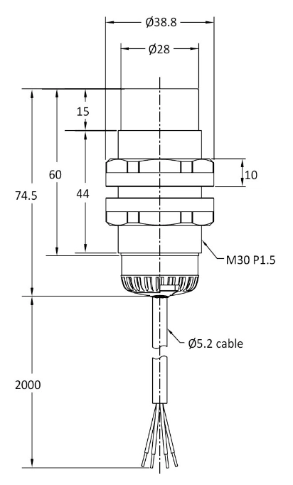 RIKO 靜電容式近接開關 KC3035-KP2 RIKO 靜電容式近接開關 KC3035-KP2