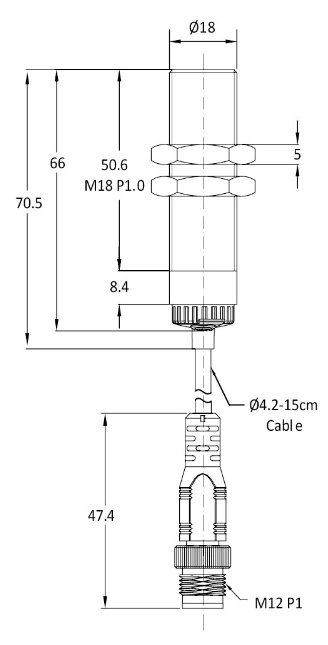 RIKO 靜電容式近接開關 KCT1810-KP2 RIKO 靜電容式近接開關 KCT1810-KP2