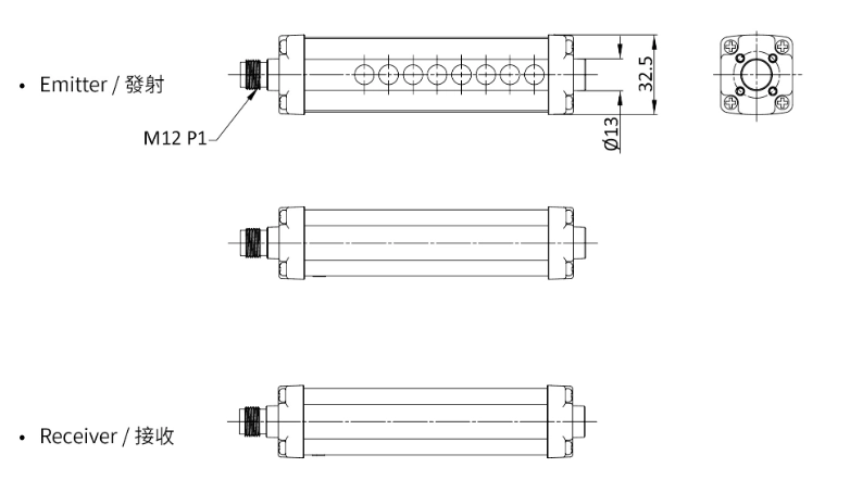RIKO ASP-1008-K1 光幕 RIKO ASP-1008-K1 光幕