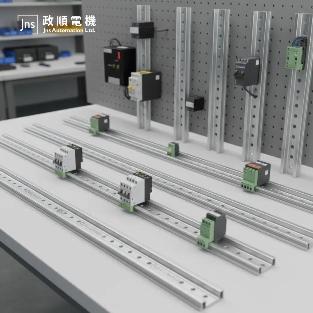 工業控制櫃的基石:DIN 35 鋁軌的標準、特性與安裝指南 DIN35鋁軌介紹