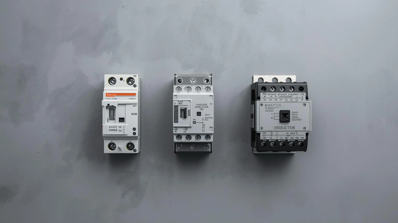 無熔絲開關、電磁接觸器、積熱電驛差異是什麼?