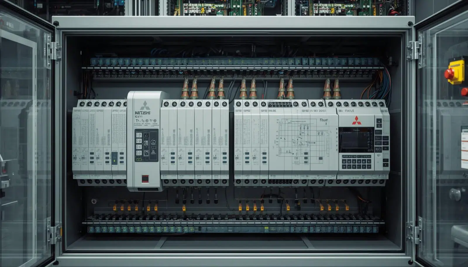 Mitsubishi FX5U PLC 與變頻器整合應用：實現高效智能電機控制