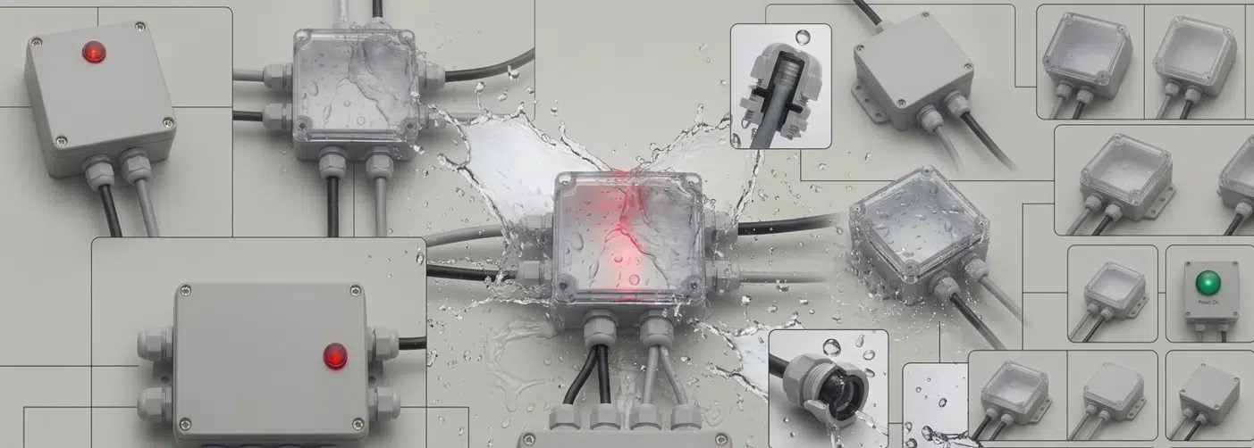 塑膠防水接線盒的選擇：確保戶外與嚴苛環境電氣安全的防護指南