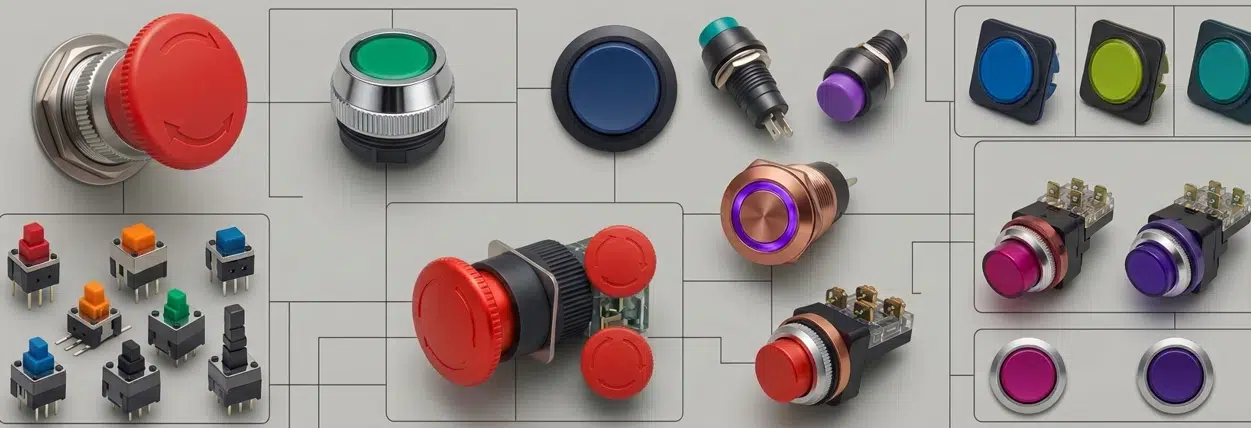 按鈕開關的選擇：從工業自動化到日常控制的關鍵考量