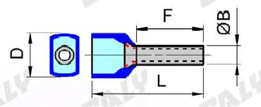 佳力雙線絕緣歐式端子 佳力雙線絕緣歐式端子