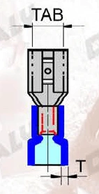 佳力平網易進式絕緣母端子