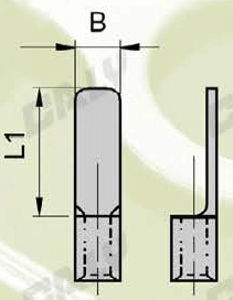佳力扁平型裸端子 佳力扁平型裸端子