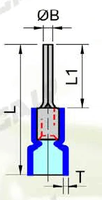 佳力針型易進式絕緣端子