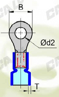 佳力圓形易進式絕緣端子 佳力圓形易進式絕緣端子