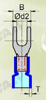 佳力Y型易進式絕緣端子 佳力Y型易進式絕緣端子