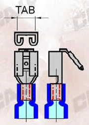 佳力平插網易進式絕緣端子