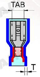 佳力平網全絕緣加短銅套母端子