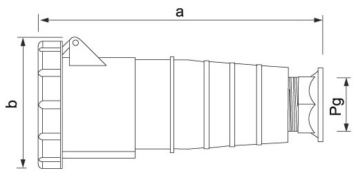 ETAN中間母插座63_125A ETAN中間母插座63_125A