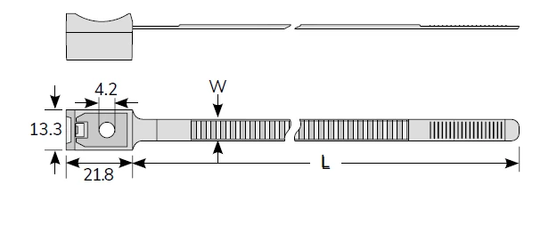 PMB固定鎖式紮帶