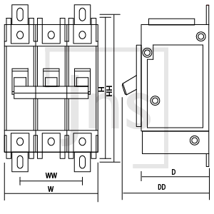 士林無熔絲斷路器BHS型 士林無熔絲斷路器BHS型